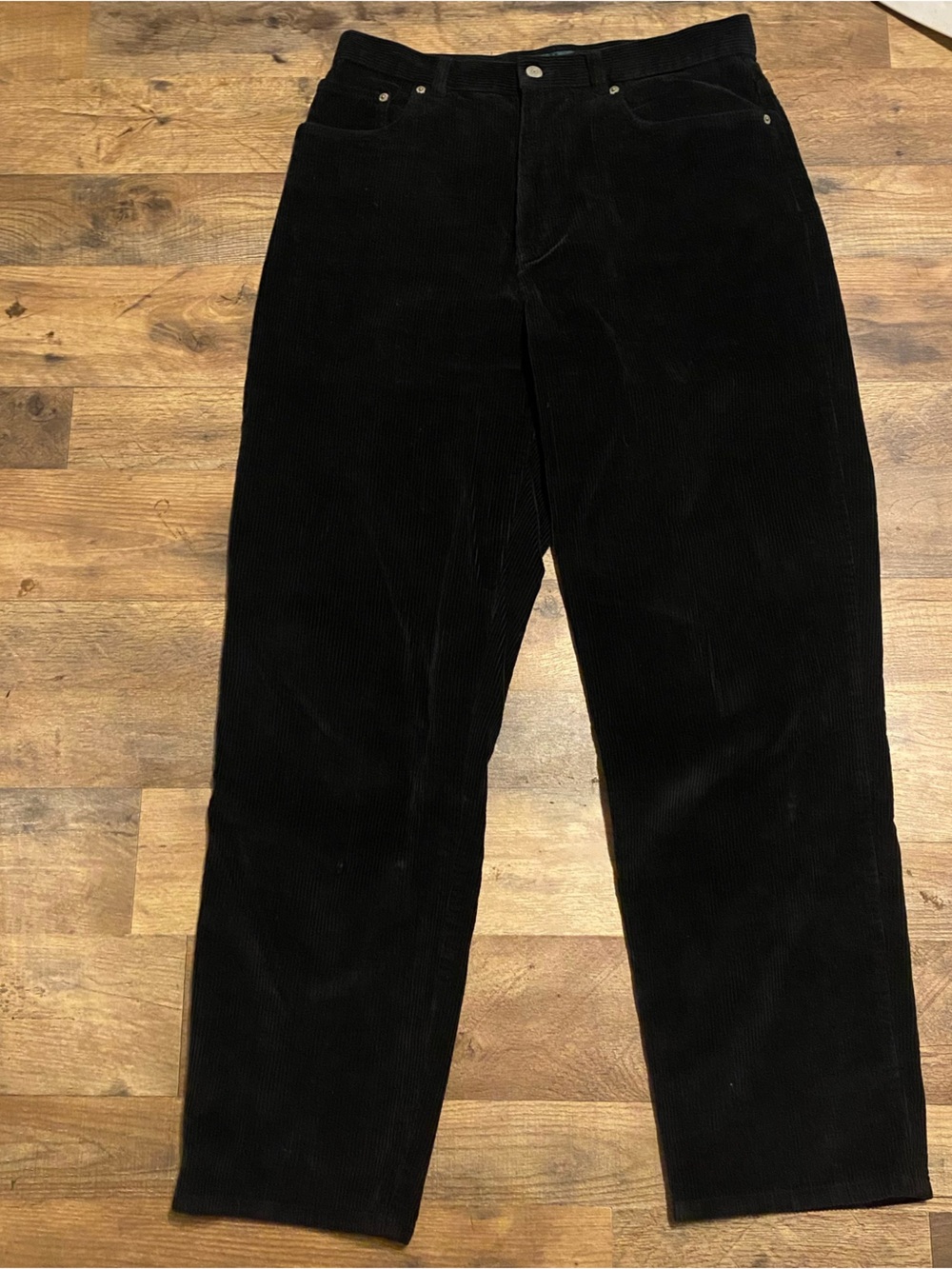 Ralph Lauren Black Corduroy Trousers
